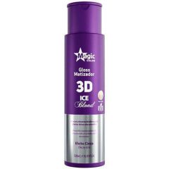 Magic Color Glass Matizador 3D Ice Blond 300ml Efeito Cinza