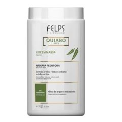 Felps xBTX Okra em Massa Máscara Redutora 1kg Óleo de Argan e Macadâmia