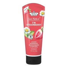 FLORES E VEGETAIS CREME HIDRATANTE CORPO MORANGO 200G