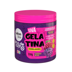 Salon Line Gelatina Modeladora Uva #todecacho Kids 550g