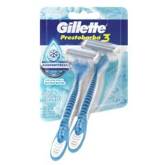 APARELHO DE BARBEAR GILLETTE Prestobarba 3 Cool 2Unid