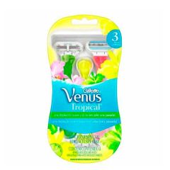 Aparelho De Depilação Gillette Venus Tropical 3unid