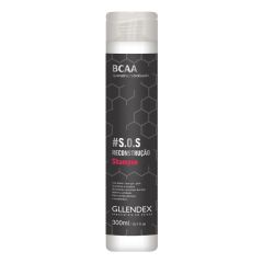 Gllendex BCAA SOS Shampoo 300ml Reconstrução