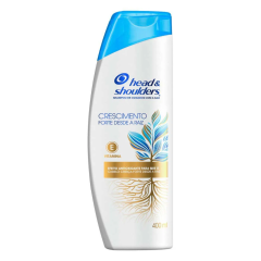 Head & Shoulders Shampoo 400ml Crescimento Forte Desde a Raiz