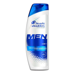 Head & Shoulders Men Shampoo 400ml Anticaspa 3 em 1