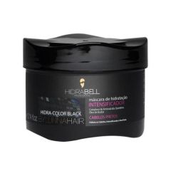 Hidrabell By Lunna Hair Black Máscara de Hidratação 250g Intensificador da Cor