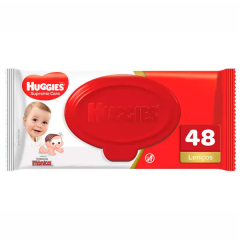 Lenço Toalha Umedecida  Huggies Turma da Monica Supreme 48 unid