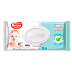 Lenço Toalha Umedecida  Huggies One e Done 48 unid