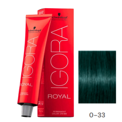 IGORA ROYAL TINTURA  60G 0-33 Tom Mistura Verde