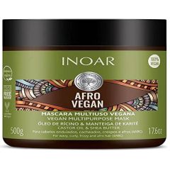 INOAR MASCARA AFRO VEGAN OLEO DE RICINO 500G