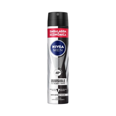 Nivea Desodorante Aerosol 200Ml Invisible Masculino