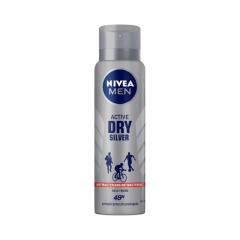 Nivea Desodorante Aerosol Masculino 150Ml Silver Protect