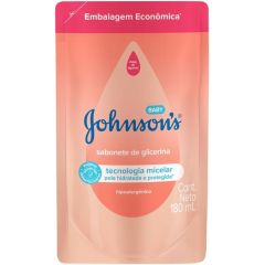 Johnson's Baby refil sabonete liquido glicerina 180ml