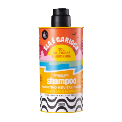 Lola Ela É Carioca Sol, Sal, Piscina & Endorfina Shampoo Nutritivo Revitalizante 500g