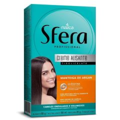 Nazca Sfera Creme Alisante Manteiga de Argan Alisante 80g + Neutralizante 90ml + Máscara 20g