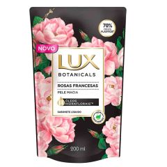 Sabonete Liquido Refil Lux Botanicals Rosas Francesas 200ml