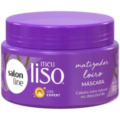 Máscara Matizadora Salon Line Meu Liso #loiromatizado  300g