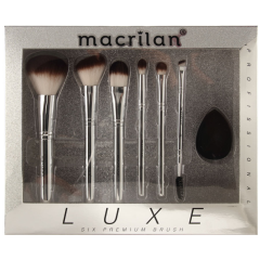 Macrilan Kit de Pincel  Luxe  ED002 - 7unidades 