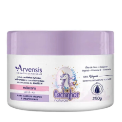 ARVENSIS MASCARA CAPILAR CACHINHOS CRESPO/CRESPISSIMOS 250 G 