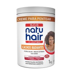 Natu Hair SOS Cachos Radiantes Creme de Pentear 1kg