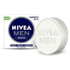 Nivea Men Sabonete 3 em 1 90g Sensitive