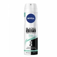 Nivea desodorante aerosol fem black e white invisible fresh 150ml