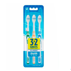 Escova Dental Oral-B Classic 3unid