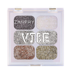 Paleta de Sombras  Zanphy Glitter Vibe 9g