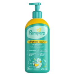 Pampers Sabonete Liquido Glicerina -  400ml