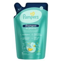 Pampers Shampoo Glicerina Refil-  350ml