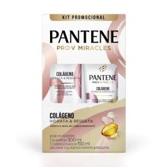 Pantene Colágeno Kit Shampoo  300ml + Condicionador 150ml