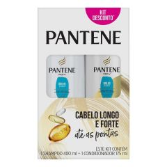 Pantene Kit Shampoo 400ml + Condicionador Brilho Extremo 175ml