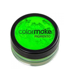 Color Make Maquiagem Artística Pigmento 2G  - Verde Neon