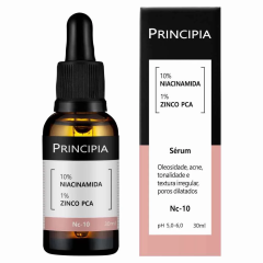 Principia Sérum Facial NC-10 30ml Niacinamida e Zinco PCA