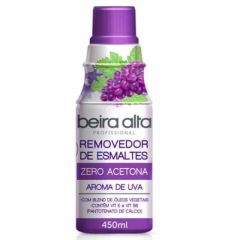 Beira Alta Removedor de Esmalte Zero Acetona 450ml Aroma de Uva