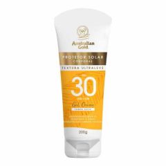 Australian Gold Protetor Solar Gel Creme 200g FPS 30 Toque Seco