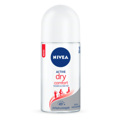 Nivea Desodorante Roll-On 50ml Active Dry Comfort