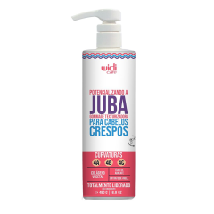 Widi Care Potencializando a Juba Gommage Texturizadora para Cabelos Crespos 480g 