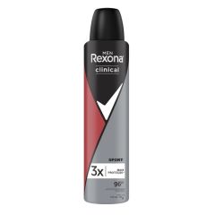 Rexona clinical desodorante aerosol men sport 150ml