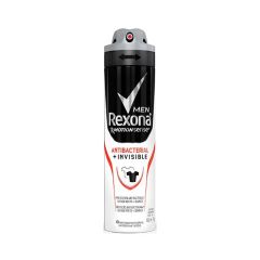 Rexona desodorante aerosol men antibacterial + invisible 150ml