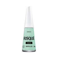 Risqué Esmalte Voltei! 8ml Menta.Liza