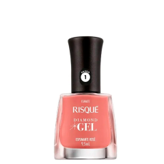 Risque esmalte Diamond Gel 9,5Ml Espumante Rose