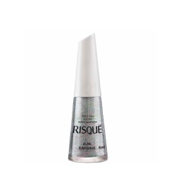 Risque esmalte Efeito Glitter  8Ml As Mil Purpurinas