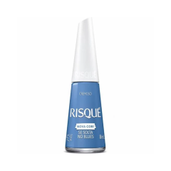 RISQUE ESMALTE NOVA COR 8ML SE SOLTA NO BLUES