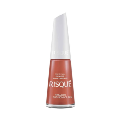 Risque Esmalte Nudes Cremoso 8Ml Terracota Que Provoca