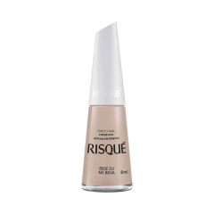 Risque Esmalte Nudes Cremosa 8Ml Bege Eu Me Beija