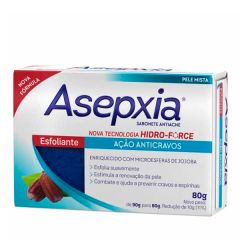 Sabonete Facial Asepxia Esfoliante 80g