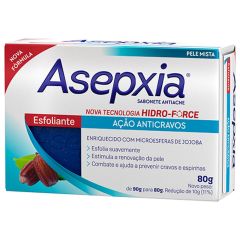 Sabonete Esfoliante Asepxia 80g