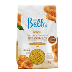 Depil Bella Cera Depilatória Quente Confete 1kg Mel