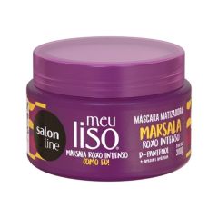 Salon Line Máscara Matizadora Meu Liso Marsala Roxo Intenso 300g